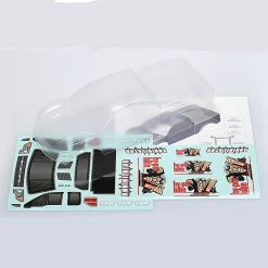 Cen Hy-per Lube 150 Clear Body W/ Decal
