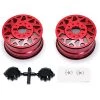 CEN American Force H01 Contra Wheel (Red With Black Cap) (2) -CEN Online Shop cen cd0601